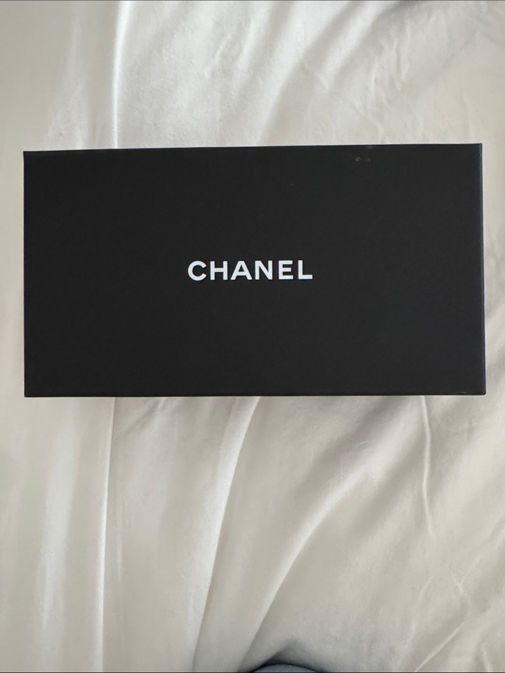 CHANEL Black and White Logo Presentation Box